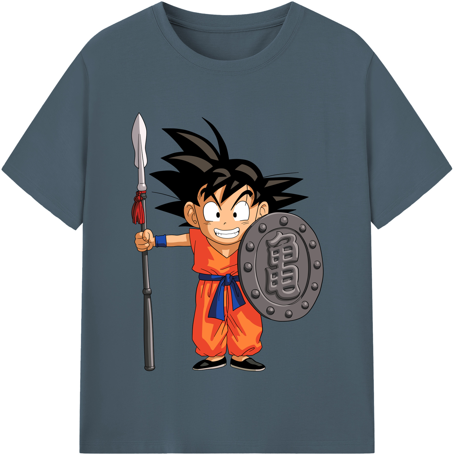 （画像用） ドラゴンボール 孫悟空（そん ごくう）Son Goku カカロット DRAGON BALL Kakarotto 綿100％半袖Tシャツ（フロントプリント）